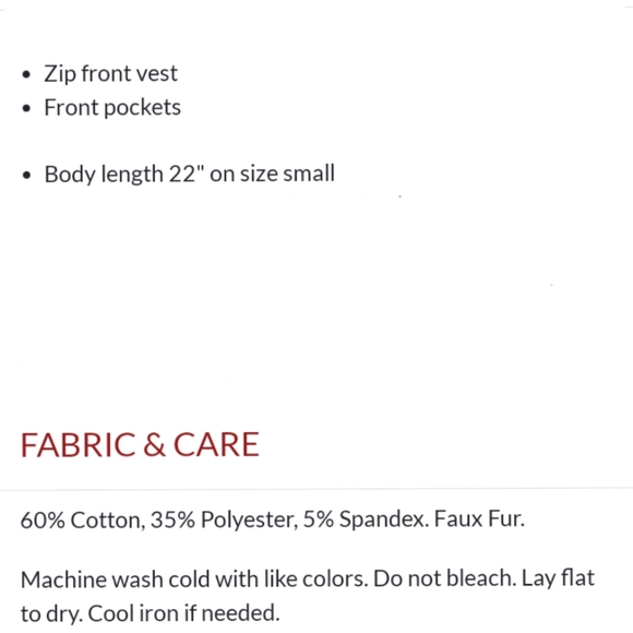 ⭐🆕Wine red reversible Sherpa faux fur vest - Picture 9 of 9